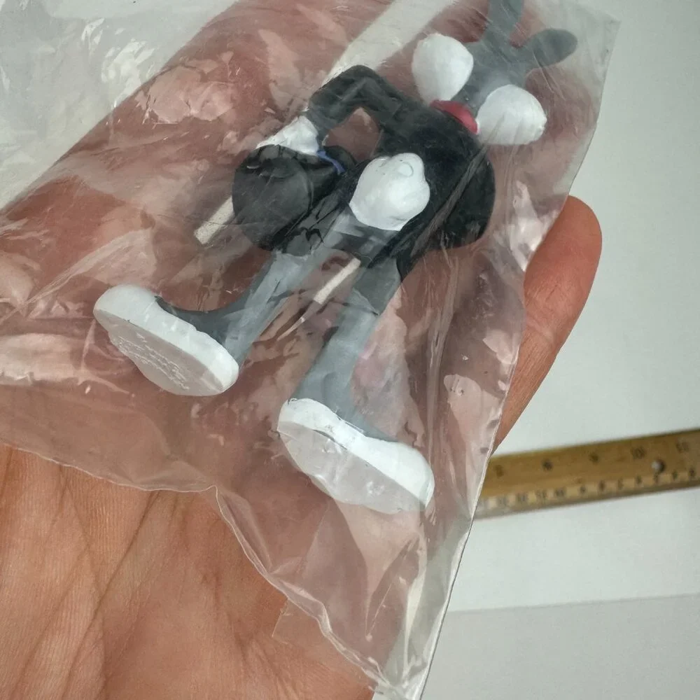 Sealed Vtg 1988 Bugs Bunny Magician Applause Figurine Cake Topper Plastic Rubber